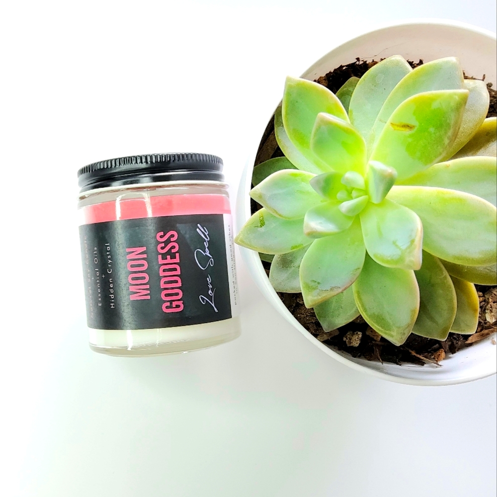 Hidden Crystal soy candle